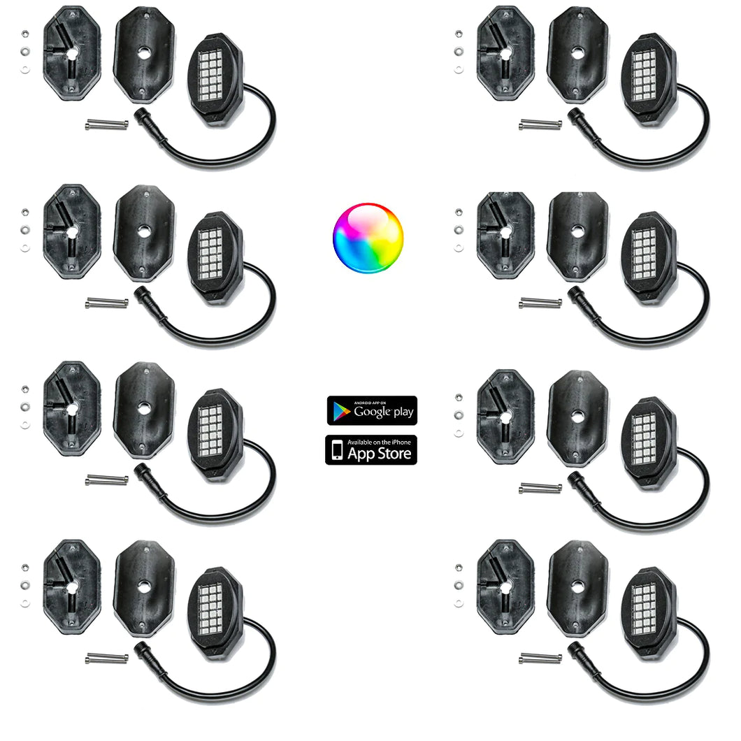 WH-2210
5150 WHIPS 187 STYLE ROCK LIGHTS W/ CONTROL HARNESS
