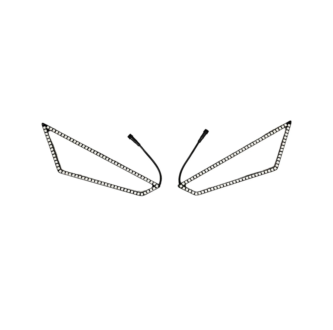 WH-2009
187 STYLE RZR PRO XP / PRO R / TURBO R HALOS W/ CONTROL HARNESS