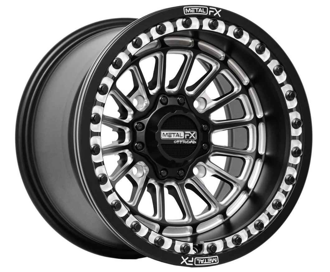 Delta Beadlock Matte Black | Contrast Cut |Delta Beadlock, Premium Cast