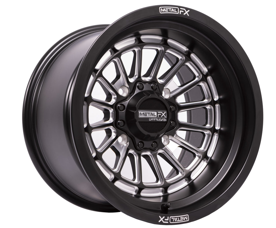 Delta Non-Beadlock Matte Black | Contrast Cut