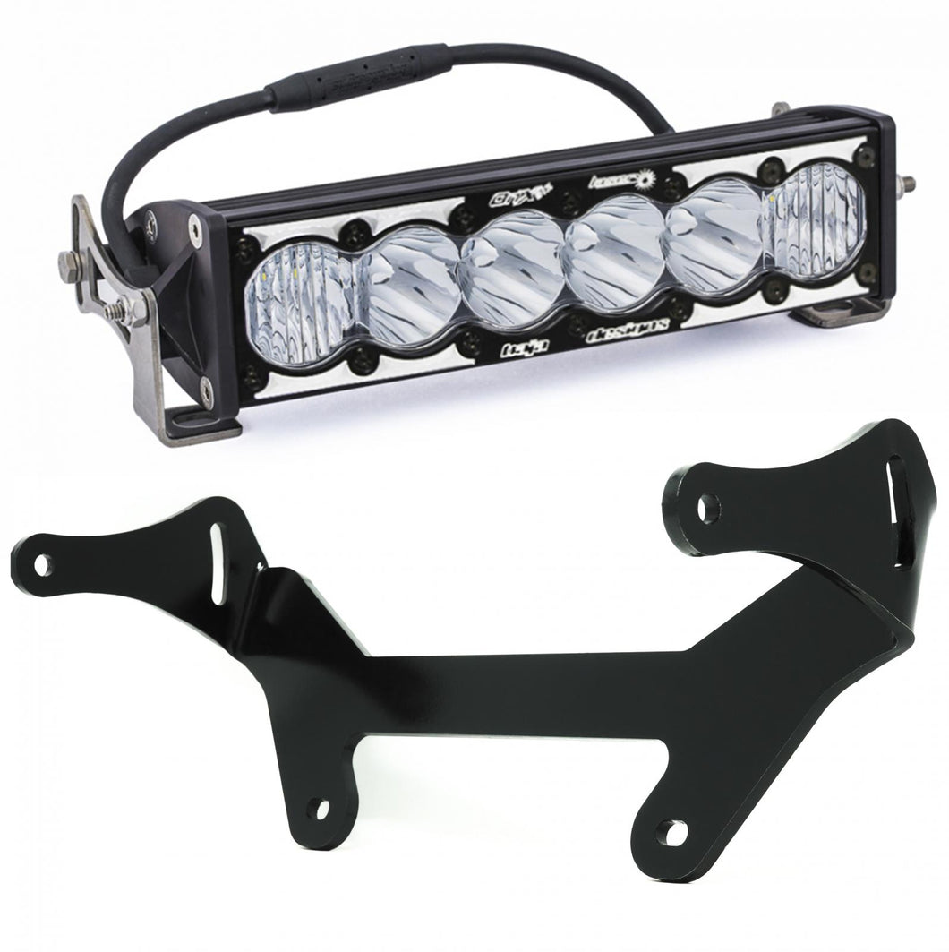 Can-Am OnX6+ LED/Laser Hybrid 10 Inch Shock Mount Light Bar Kit - Can-Am 2017-21 Maverick X3