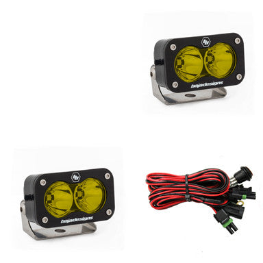 Baja Designs S2 Pro Spot LED Light Pods (Amber)