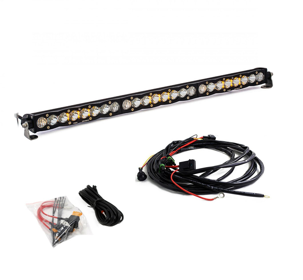 Polaris S8 30 Inch Roof Mount Light Bar Kit - Polaris 2016-21 RZR Turbo/S; 2015-21 RZR 900; 2014-21 RZR XP 1000