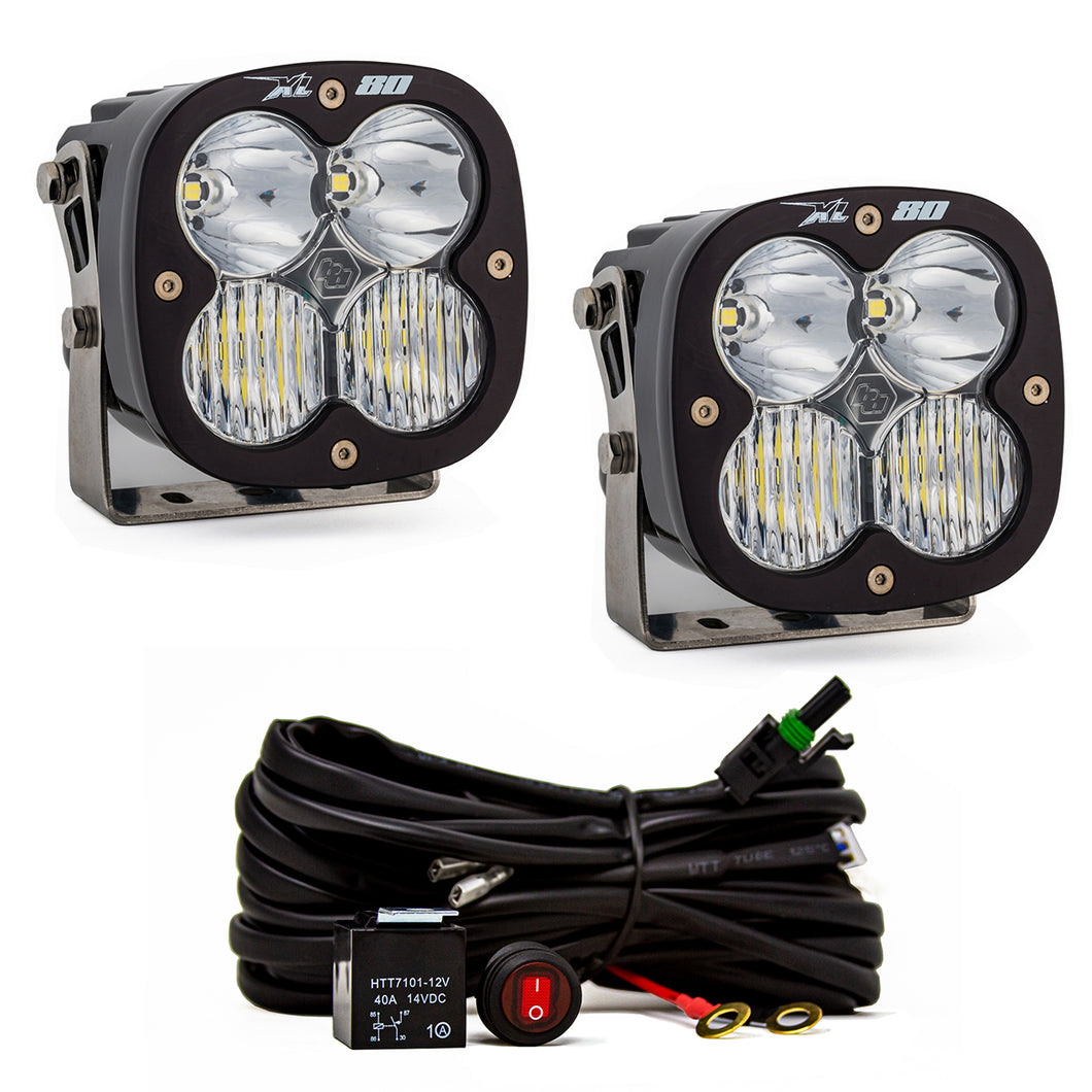 Baja Design XL80, Pair Driving/Combo